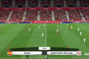 2024年06月09日 友谊赛-西班牙5-1逆转北爱尔兰 佩德里双响莫拉塔破门亚马尔2助